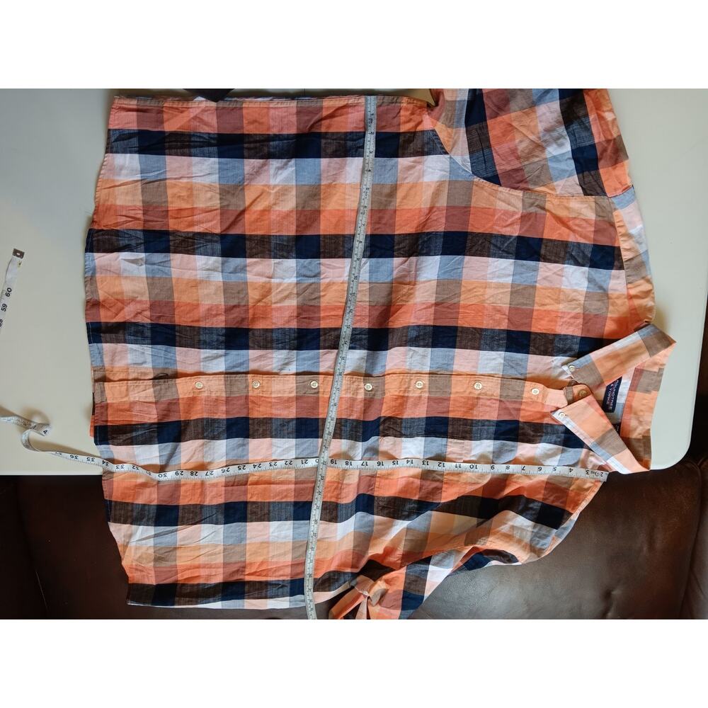 Roundtree & Yorkee Multicolor Men’s Long Sleeve Shirt Size 4XB M001 - Picture 5 of 6